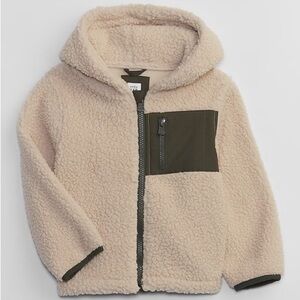 babyGap Sherpa Zip Hoodie